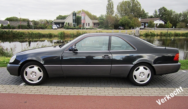 VERKOCHT – Mercedes W140 S500 Coupé (CL 500)