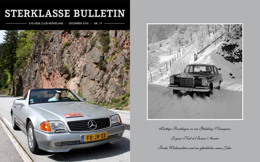 Sterklasse Bulletin 17 Mercedes-Benz S-Klasse CLub Nederland