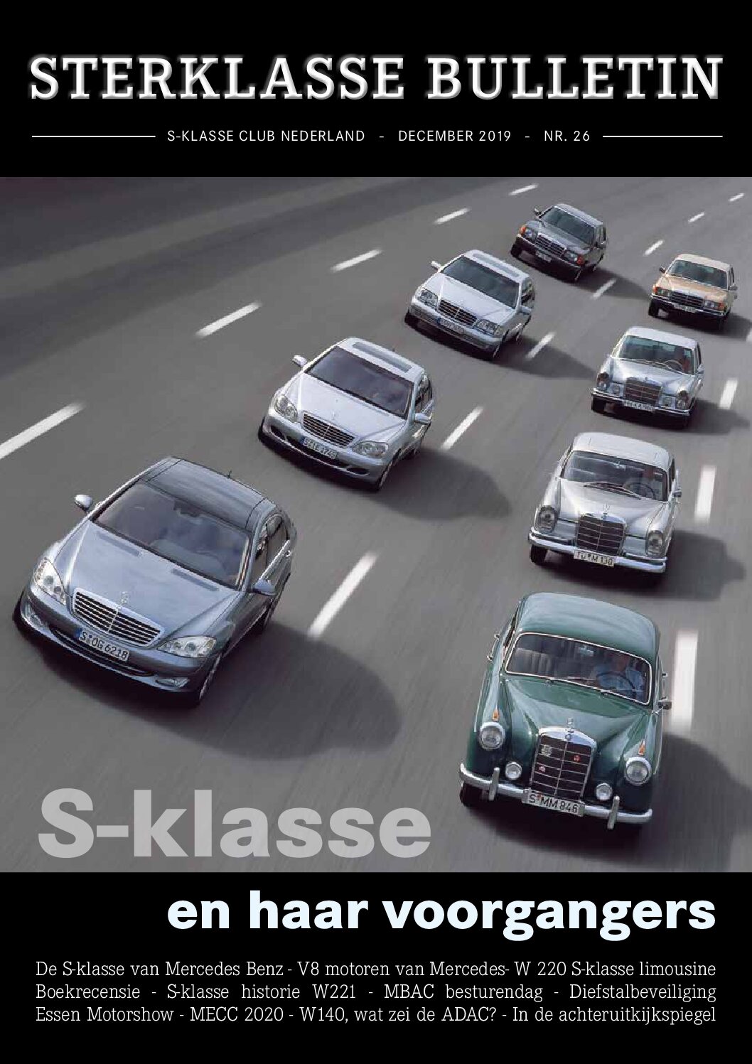 Sterklasse Bulletin 13 SKCN Mercedes-Benz S-Klasse Club Nederland