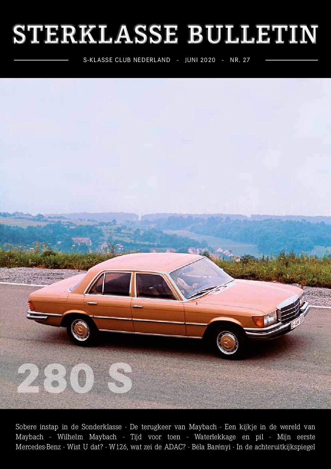 Sterklasse Bulletin 12 SKCN Mercedes-Benz-S-Klasse Club Nederland