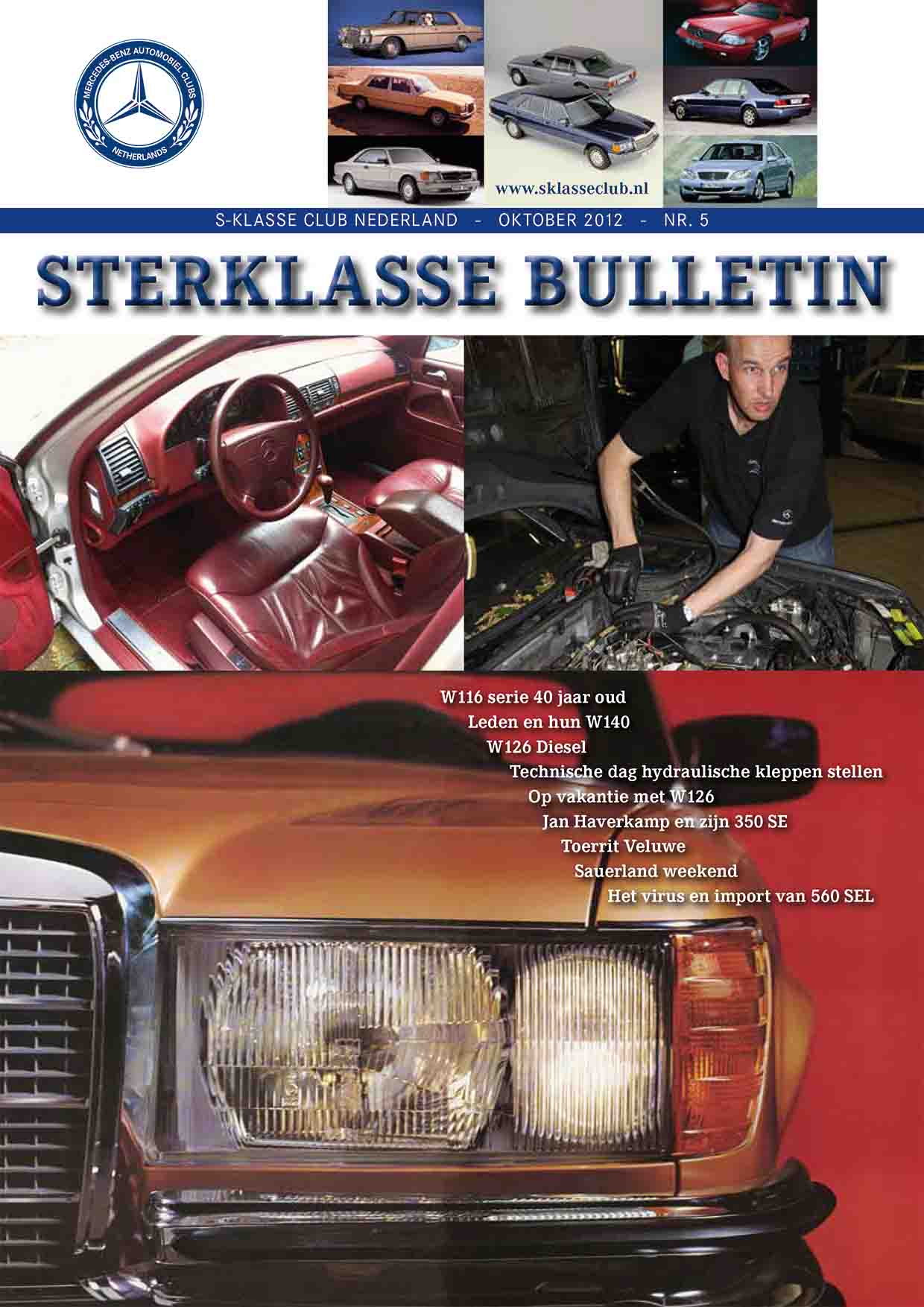 Sterklasse Bulletin 13 SKCN Mercedes-Benz S-Klasse Club Nederland