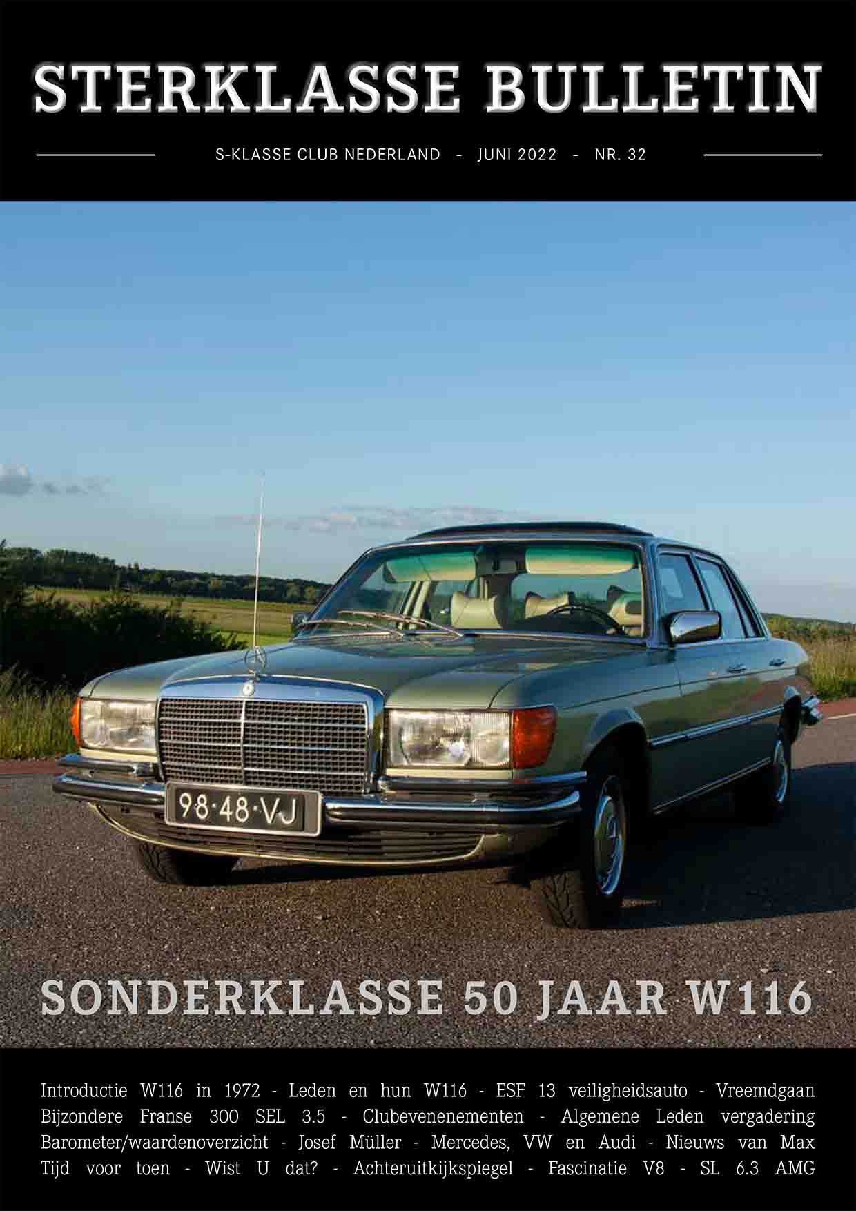Sterklasse Bulletin 12 SKCN Mercedes-Benz-S-Klasse Club Nederland