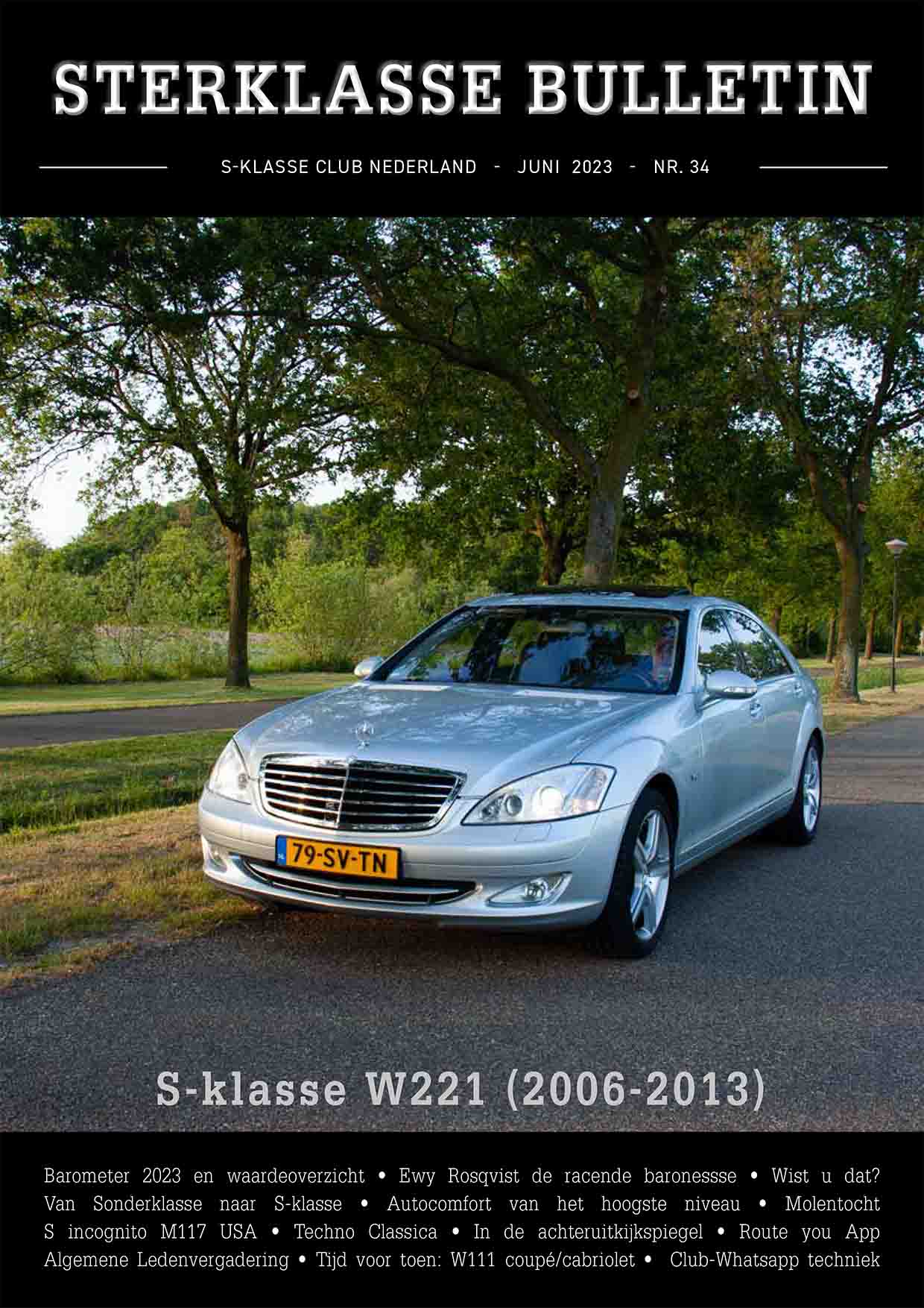 Sterklasse Bulletin 16 SKCN Mercedes-Benz-S-Klasse Club Nederland